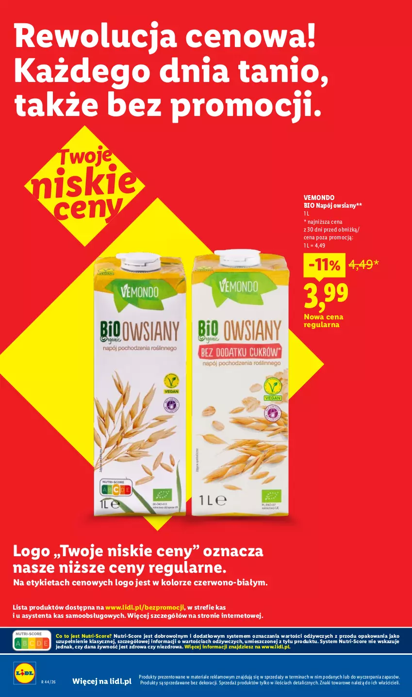 Gazetka promocyjna Lidl - Gazetka - ważna 29.10 do 31.10.2026 - strona 34 - produkty: Napój
