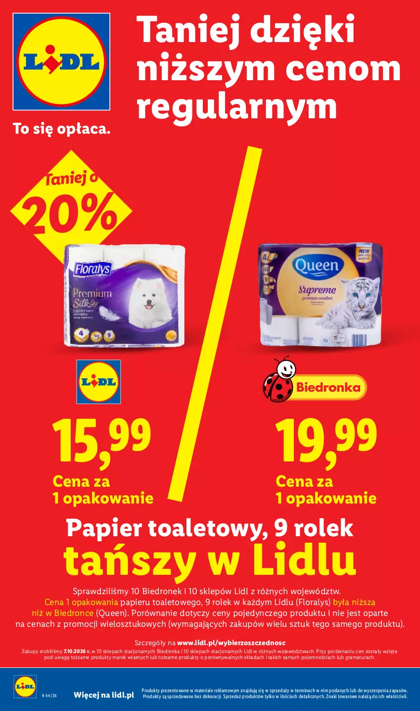 Gazetka promocyjna Lidl - Gazetka - ważna 29.10 do 31.10.2026 - strona 40 - produkty: Flora, Gra, Papier, Papier toaletowy, Por, Rama