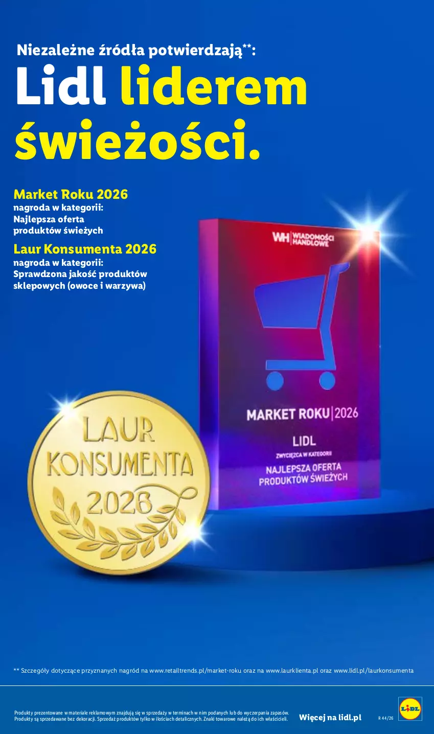 Gazetka promocyjna Lidl - Gazetka - ważna 29.10 do 31.10.2026 - strona 53 - produkty: Laur, Owoce, Warzywa