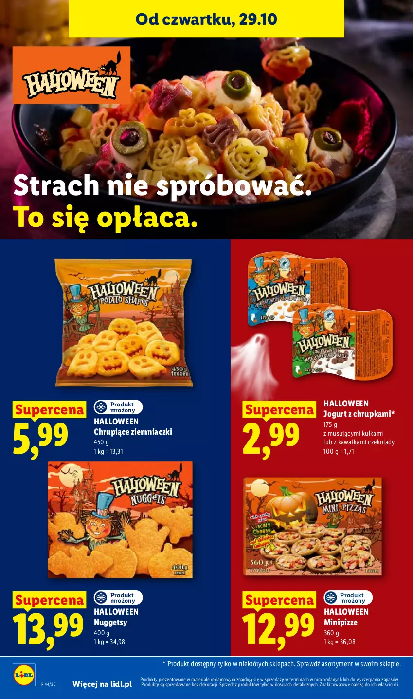 Gazetka promocyjna Lidl - Gazetka - ważna 29.10 do 31.10.2026 - strona 70 - produkty: Jogurt, Kawa, Mus