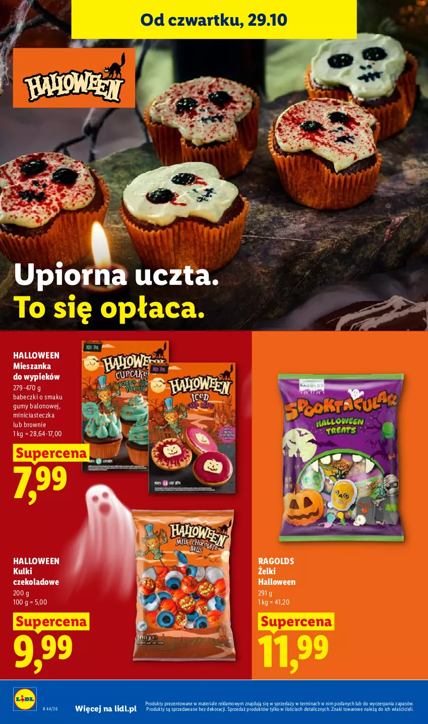 Gazetka promocyjna Lidl - Gazetka - ważna 29.10 do 31.10.2026 - strona 72 - produkty: Babeczki, Brownie