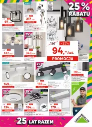 Gazetka promocyjna Leroy Merlin - 25 lat razem - Gazetka - ważna od 16.11 do 16.11.2021 - strona 3 - produkty: Plafon, Ser, Gra, Granat, Plafon LED, Lampa podłogowa, Reflektor, Kamień gipsowy, Lampa, Listwa, Lampa wisząca, LG