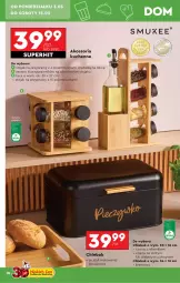 Gazetka promocyjna Biedronka - Okazje Tygodnia - Gazetka - ważna od 15.03 do 15.03.2025 - strona 10 - produkty: Chlebak, Stojak, Taca, Przyprawy, Chleb