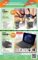 Gazetka promocyjna Biedronka - Okazje Tygodnia - Gazetka - ważna od 15.03 do 15.03.2025 - strona 45 - produkty: Top, Por, Acer, Amol, Lenovo, Smartwatch, Procesor, Monitor, Bieganie