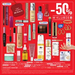 Gazetka promocyjna Super Pharm - Gazetka - ważna od 06.11 do 06.11.2024 - strona 5 - produkty: Pupa, Makijaż, Sally Hansen, Top, Bell, Maybelline, Rozświetlacz, Kosmetyki do pielęgnacji, L’Oréal, Max Factor, Bourjois, Nivea, Fa