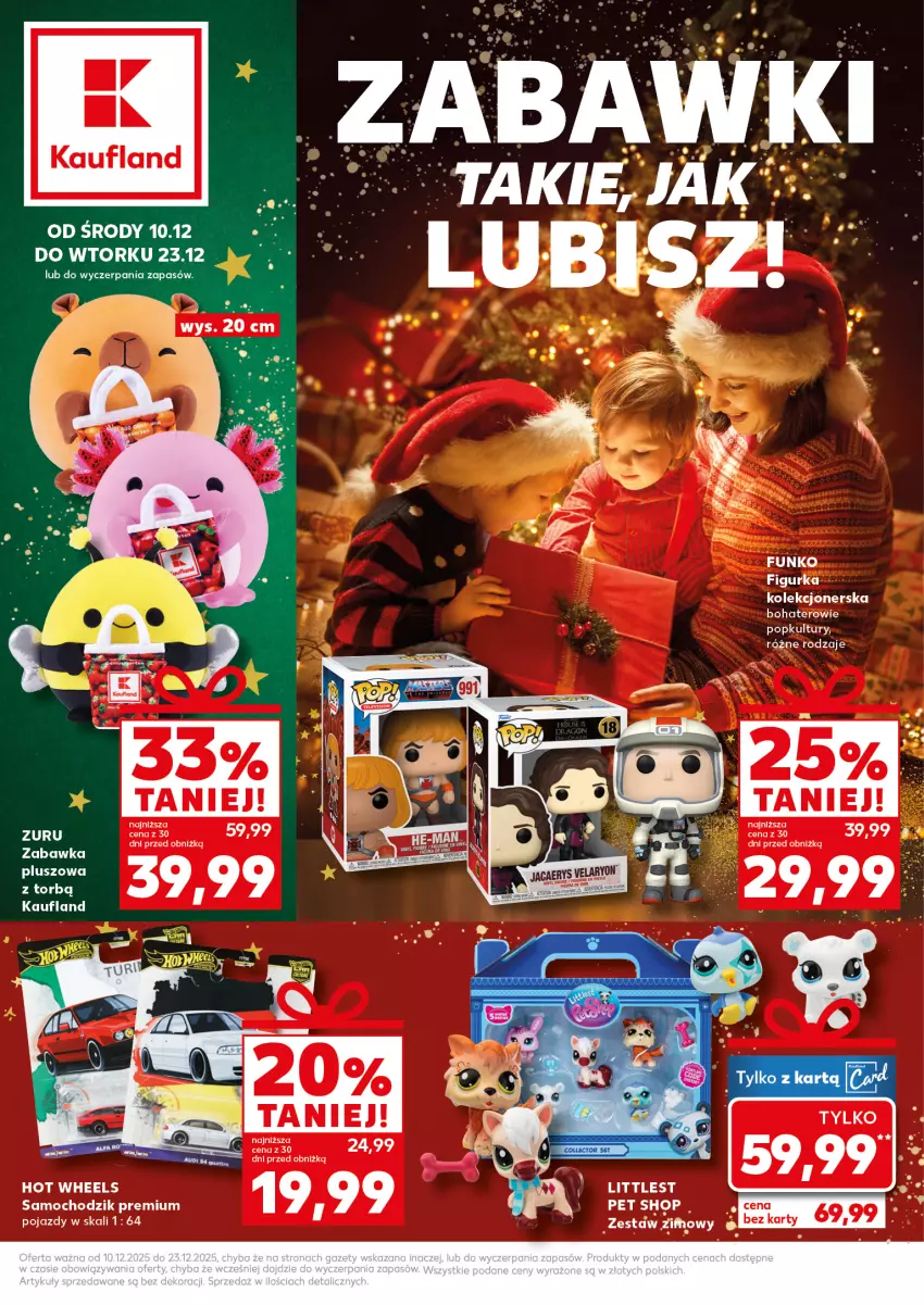 Gazetka promocyjna Kaufland - Kaufland - ważna 10.12 do 23.12.2025 - strona 1 - produkty: Chodzik, Hot Wheels, Zabawka