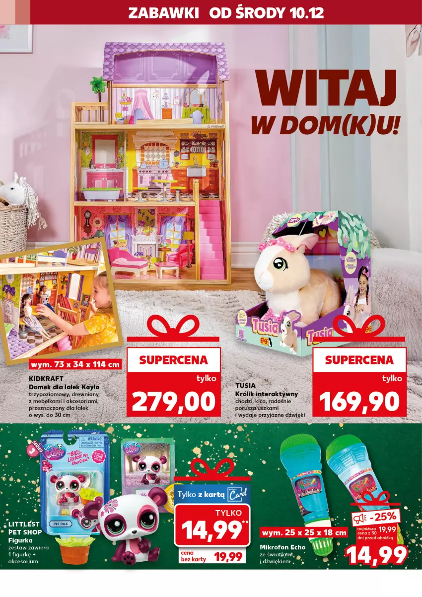 Gazetka promocyjna Kaufland - Kaufland - ważna 10.12 do 23.12.2025 - strona 16 - produkty: Domek dla lalek, Królik, Mikrofon, Por, Ser, Tera