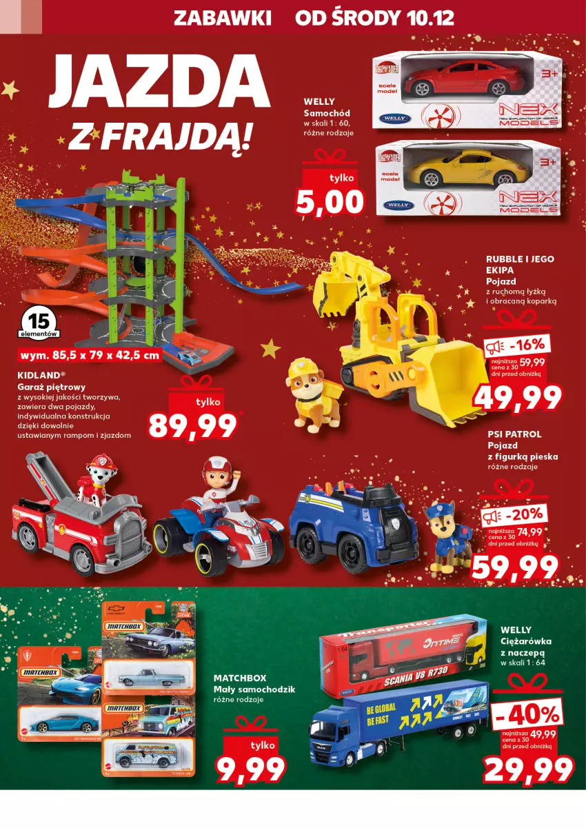 Gazetka promocyjna Kaufland - Kaufland - ważna 10.12 do 23.12.2025 - strona 18 - produkty: Chodzik, Garaż, Pojazd, Psi Patrol, Samochód, Sok