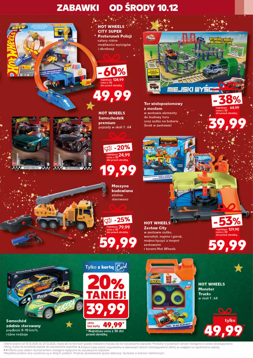 Gazetka promocyjna Kaufland - Kaufland - ważna 10.12 do 23.12.2025 - strona 23 - produkty: Garaż, Hot Wheels, LANA, Posterunek policji, Samochód, Szyna