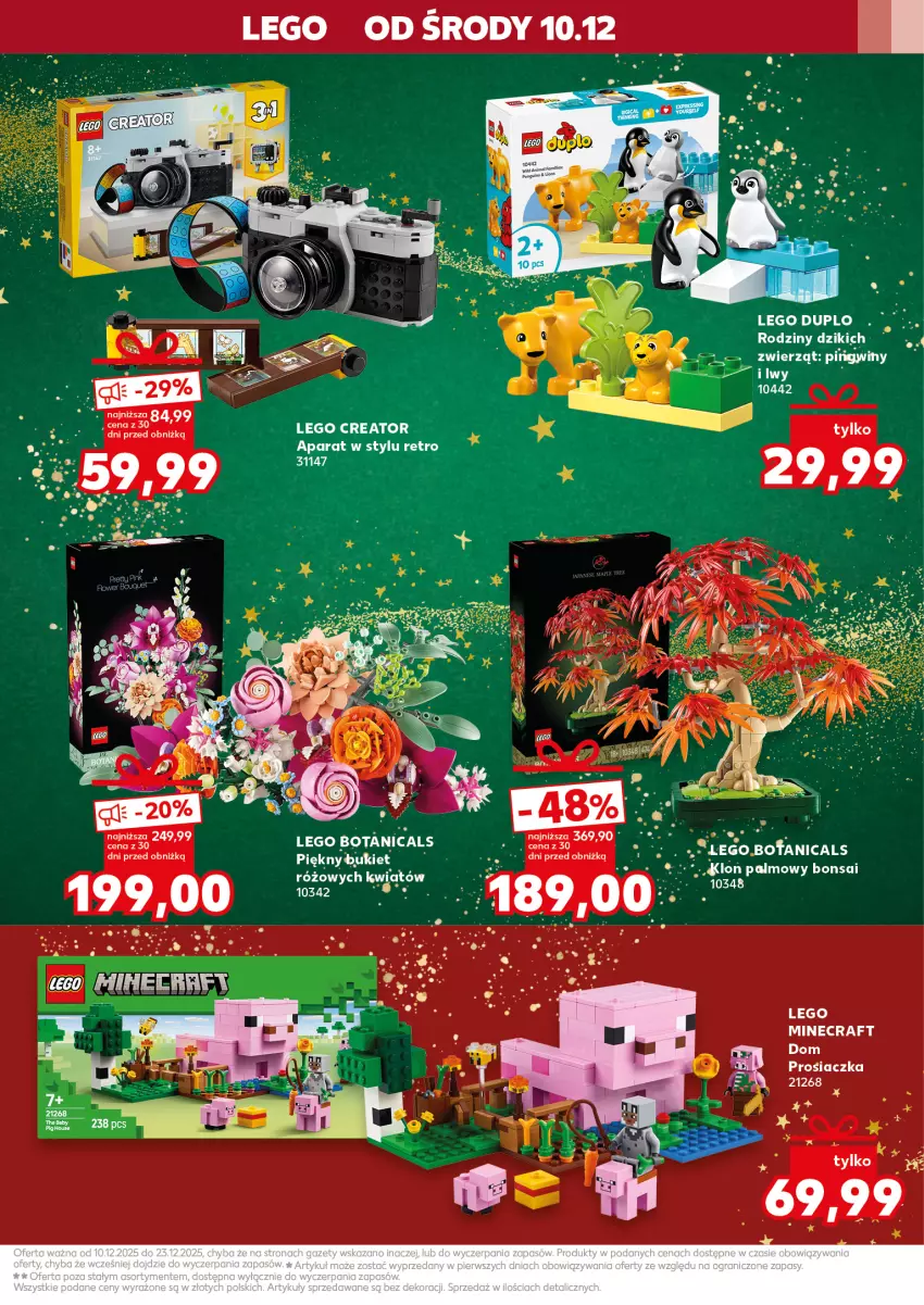 Gazetka promocyjna Kaufland - Kaufland - ważna 10.12 do 23.12.2025 - strona 3 - produkty: Bukiet, LEGO, LEGO Creator, LEGO Minecraft, Minecraft