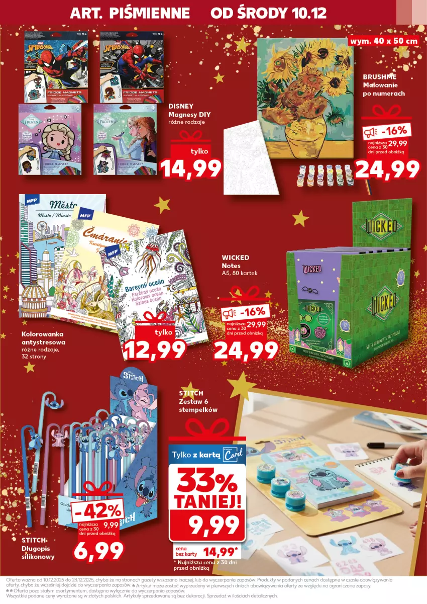 Gazetka promocyjna Kaufland - Kaufland - ważna 10.12 do 23.12.2025 - strona 33 - produkty: Disney, Długopis, Kolorowanka, Por