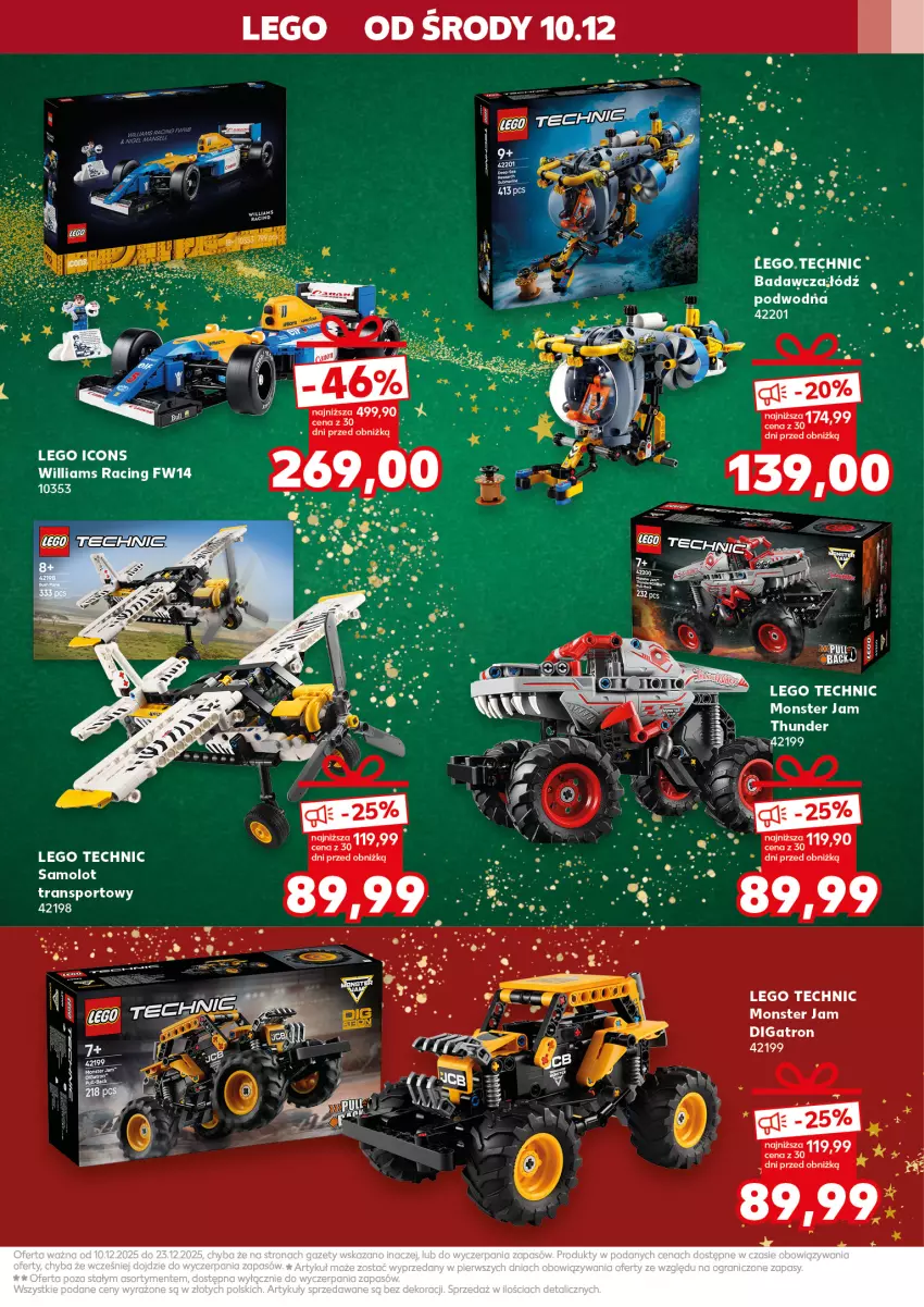 Gazetka promocyjna Kaufland - Kaufland - ważna 10.12 do 23.12.2025 - strona 5 - produkty: Iams, LEGO, LEGO Technic, Por, Sport, Tran