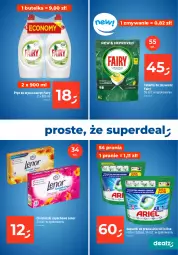 Gazetka promocyjna Dealz - MAKE A DEALZ - Gazetka - ważna od 17.04 do 17.04.2024 - strona 3 - produkty: Do mycia naczyń, Tablet, Płyn do mycia naczyń, Chusteczki, Fairy, Płyn do mycia, Zmywarki, Ariel, Kapsułki do prania, Tabletki do zmywarki, Lenor, Fa