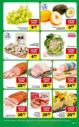 Gazetka promocyjna Carrefour - Gazetka Express w SUMIE ekspresowe zakupy - Gazetka - ważna od 15.06 do 15.06.2026 - strona 5 - produkty: Piec, Polędwica, Kalafior, Ser, Radamer, Szynka, Boczek, Szynka biała, Kiełbasa, Melon