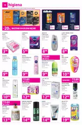 Gazetka promocyjna Hebe - Magazyn - Gazetka - ważna od 23.03 do 23.03.2022 - strona 10 - produkty: Balsam po goleniu, Bruno Banani, Gillette Venus, Nivea Men, Gin, BIC, Lady Speed Stick, Lactacyd, Dezodorant, Perfum, Adidas, Pianka do golenia, Fusion, Venus, Szynka, Cleanic, Aloe vera, Podpaski, Gillette, Maszynka, Maszynka do golenia, Wkładki, Antyperspirant, Nivea