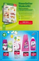 Gazetka promocyjna Stokrotka - Supermarket - Gazetka - ważna od 13.04 do 13.04.2022 - strona 20 - produkty: Gra, Air Wick, Płyn do płukania, Vanish, Dywan