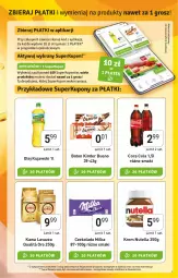 Gazetka promocyjna Stokrotka - Supermarket - Gazetka - ważna od 13.04 do 13.04.2022 - strona 9 - produkty: Nutella, Kujawski, Kinder Bueno, Kawa, Czekolada, Baton, Lavazza, Olej, Kinder, Milka, HP