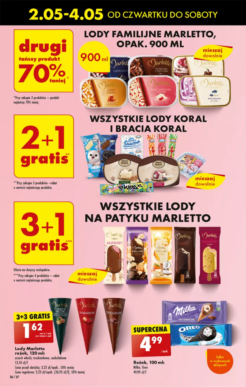 Gazetka promocyjna Biedronka - Od Czwartku - ważna 08.05 do 11.05.2024 - strona 40 - produkty: Fa, Gra, Lody, Milka