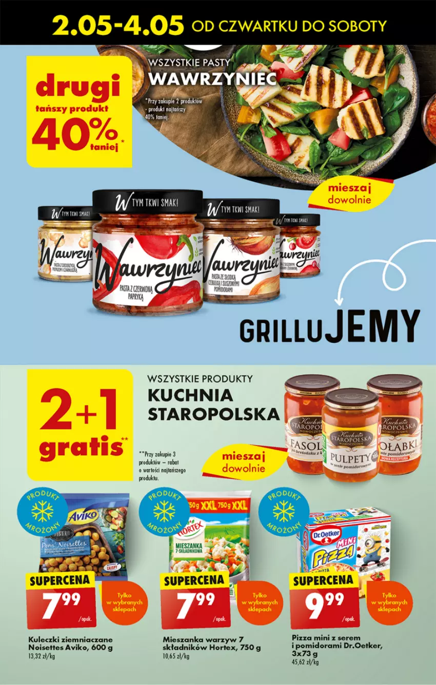 Gazetka promocyjna Biedronka - Od Czwartku - ważna 08.05 do 11.05.2024 - strona 43 - produkty: Hortex, Kuchnia, Kuchnia Staropolska, Mieszanka warzyw, Pizza, Ser