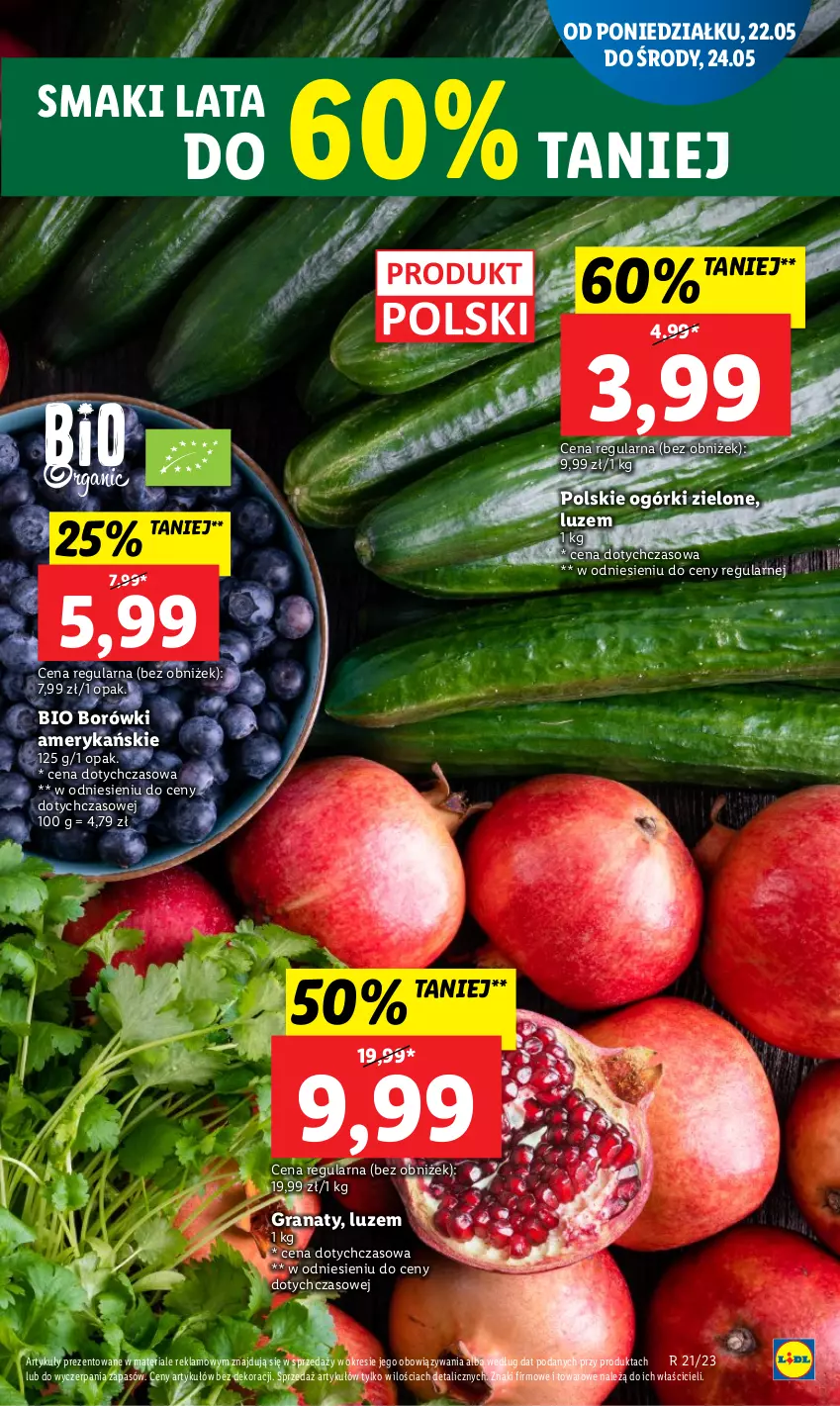 Gazetka promocyjna Lidl - GAZETKA - ważna 22.05 do 24.05.2023 - strona 15 - produkty: Gra, Granat