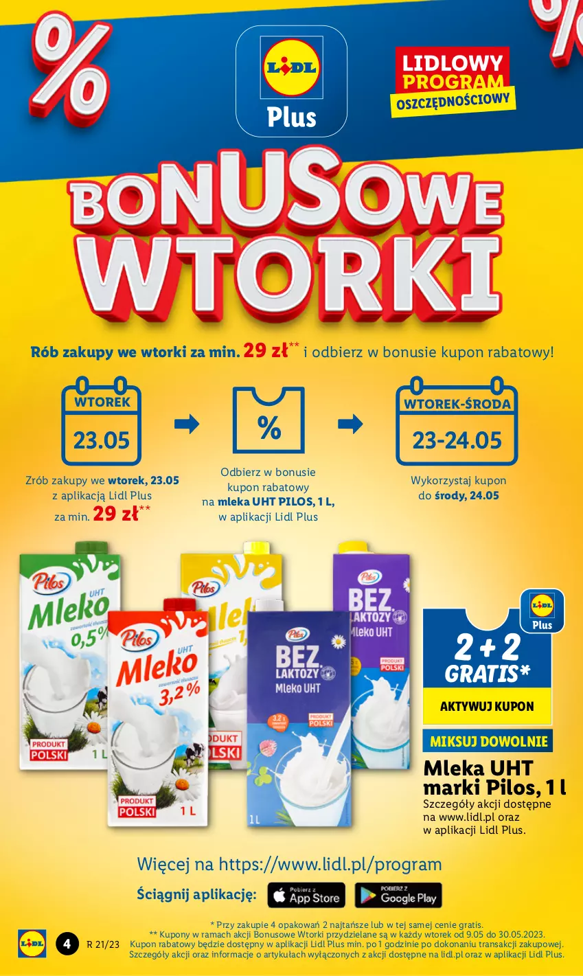 Gazetka promocyjna Lidl - GAZETKA - ważna 22.05 do 24.05.2023 - strona 4 - produkty: Gra, Pilos, Rama, Tran