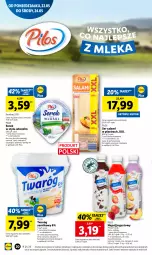 Gazetka promocyjna Lidl - GAZETKA - Gazetka - ważna od 24.05 do 24.05.2023 - strona 24 - produkty: Ser, Salami, Twaróg, Jogurt, Napój jogurtowy, Serek, Pilos, Ser salami, Napój