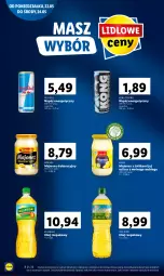 Gazetka promocyjna Lidl - GAZETKA - Gazetka - ważna od 24.05 do 24.05.2023 - strona 6 - produkty: Majonez, Kujawski, Napój energetyczny, Red Bull, Winiary, Olej rzepakowy, Napój, Olej