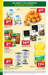 Gazetka promocyjna Stokrotka - Supermarket - Gazetka - ważna od 02.01 do 02.01.2025 - strona 2 - produkty: Mandarynki, Kujawski, Ser, Oliwki, LANA, Feta, Małże, Olej, Knorr, HP