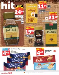 Gazetka promocyjna Topaz - Gazetka - Gazetka - ważna od 12.03 do 12.03.2025 - strona 18 - produkty: Ciastka, Top, Wafle, Delicje, Jacobs