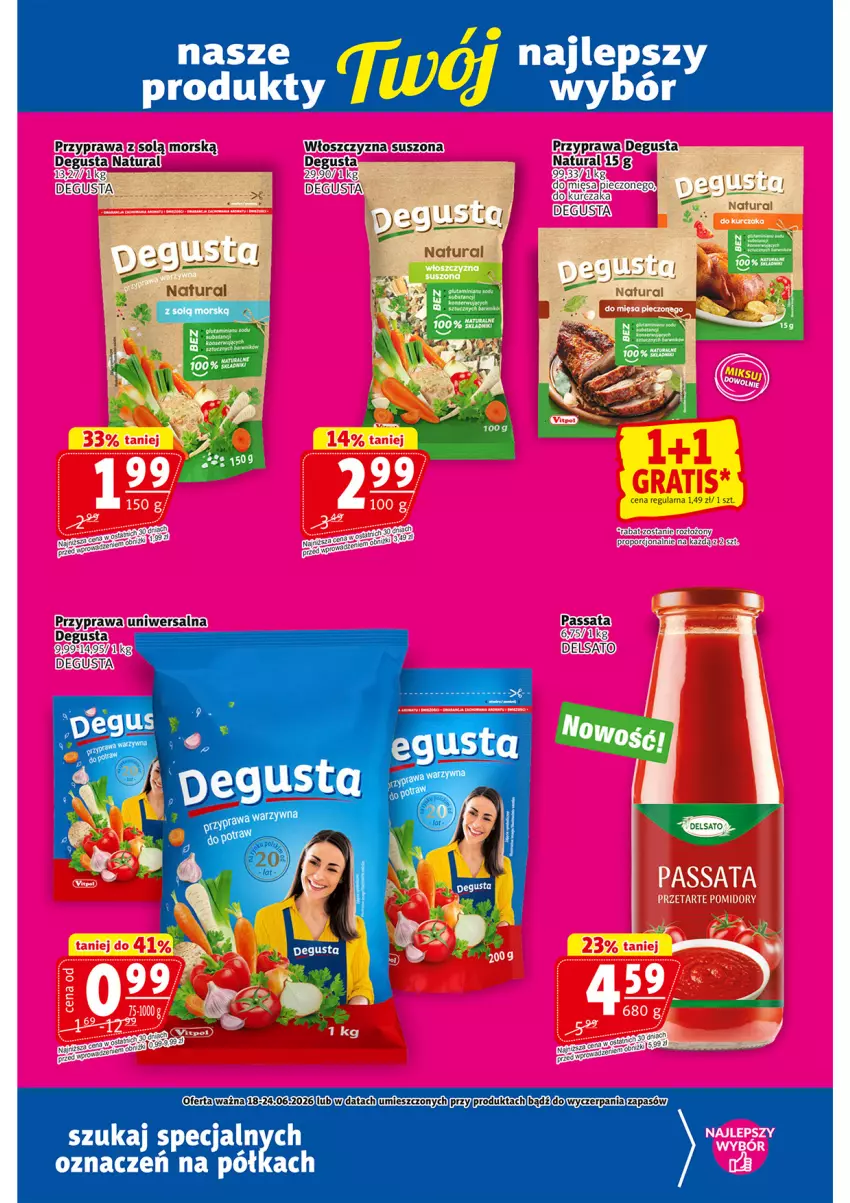 Gazetka promocyjna Prim Market - ważna 18.06 do 24.06.2026 - strona 18 - produkty: Kurczak, Piec, Por