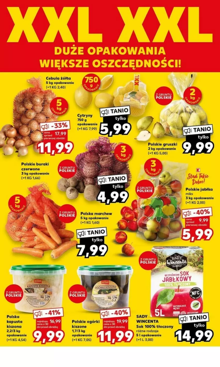 Gazetka promocyjna Kaufland - ważna 11.09 do 13.09.2023 - strona 19 - produkty: Jabłka, Sok