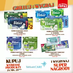 Gazetka promocyjna Topaz - Gazetka - Gazetka - ważna od 09.06 do 09.06.2024 - strona 57 - produkty: Rum, Papier, Papier toaletowy, Velvet, Rolki