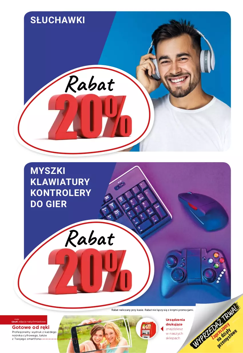 Gazetka promocyjna Bi1 - biesiaduj z nami! - ważna 07.07 do 13.07.2021 - strona 9 - produkty: Kontroler, Mysz, Słuchawki, Smartfon