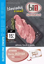 Gazetka promocyjna Bi1 - biesiaduj z nami! - Gazetka - ważna od 13.07 do 13.07.2021 - strona 1 - produkty: Piec, Kotlet