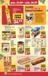 Gazetka promocyjna Aldi - Pełna oferta - Gazetka - ważna od 28.09 do 28.09.2024 - strona 18 - produkty: Ser, Ryż, Oliwki, Czosnek, Stół, Karczochy, Tuńczyk, Oliwa z oliwek, Olej, Ryż biały, Babeczki, Oliwa