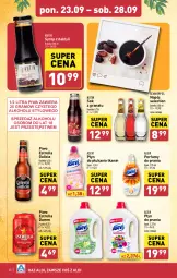 Gazetka promocyjna Aldi - Pełna oferta - Gazetka - ważna od 28.09 do 28.09.2024 - strona 20 - produkty: Piwa, Piwo, Płyn do prania, Sok, Gra, Granat, Perfum, Płyn do płukania, Schweppes, Syrop, Napój