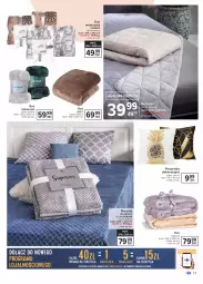Gazetka promocyjna Carrefour - Gazetka Zimowe dni w domowym zaciszu - Gazetka - ważna od 31.01 do 31.01.2021 - strona 17 - produkty: Koc, Poszewka, Narzuta
