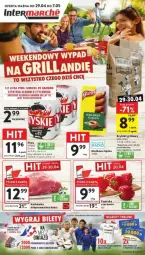 Gazetka promocyjna Intermarche - Gazetka - ważna od 07.05 do 07.05.2025 - strona 1 - produkty: Piwa, Ser, Gra, Papryka, Tyskie, Grill, Kiełbasa, Kiełbasa śląska