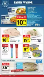Gazetka promocyjna Intermarche - Gazetka - ważna od 07.05 do 07.05.2025 - strona 24 - produkty: Sałatka, Frosta, Sos, Stek, SEKO, Ananas, Kawa, Paluszki rybne, Sałat, Burger, Pstrąg, Tuńczyk, Mintaj, Lazur, Surimi, Fa