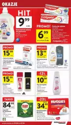 Gazetka promocyjna Intermarche - Gazetka - ważna od 07.05 do 07.05.2025 - strona 31 - produkty: Płyn do kąpieli, Majtki, Pasta do zębów, Dove, Lacalut, Płyn do płukania, Huggies, Pieluchomajtki, Zmywarki, Colgate, Luksja, LG, Fa