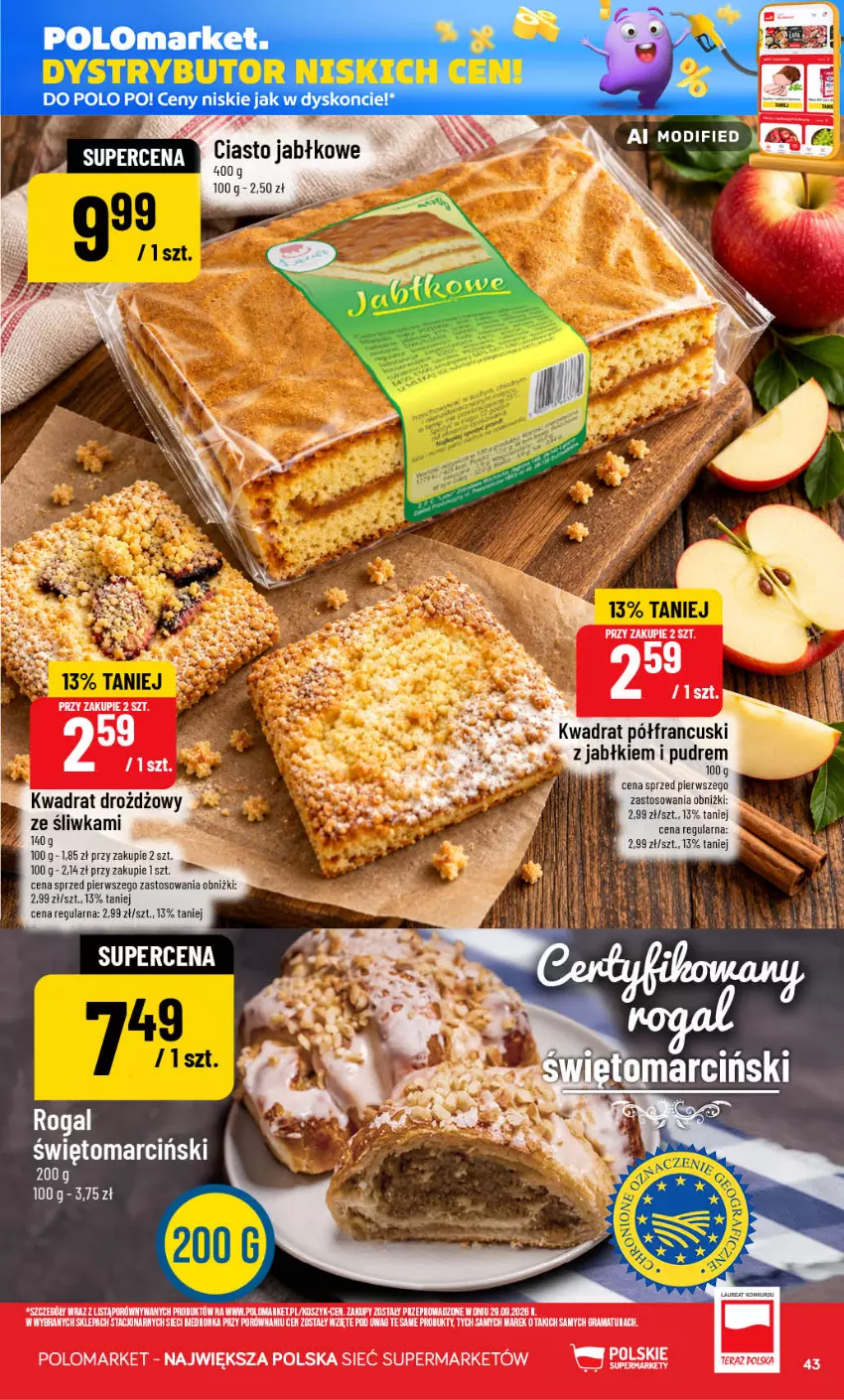 Gazetka promocyjna PoloMarket - Gazetka POLOmarket - ważna 14.10 do 20.10.2026 - strona 43 - produkty: Gra, Kosz, Por, Rama, Rogal, Saga, Woda