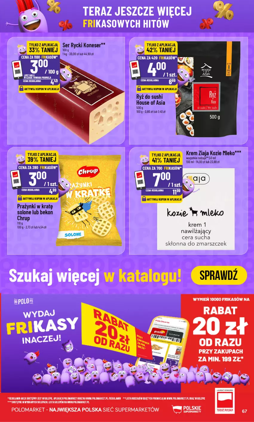 Gazetka promocyjna PoloMarket - Gazetka POLOmarket - ważna 14.10 do 20.10.2026 - strona 67 - produkty: Beko, Gres, House of Asia, Koc, Laur, Mars, Mleko, Ryż, Ryż do sushi, Ser, Sushi, Tera