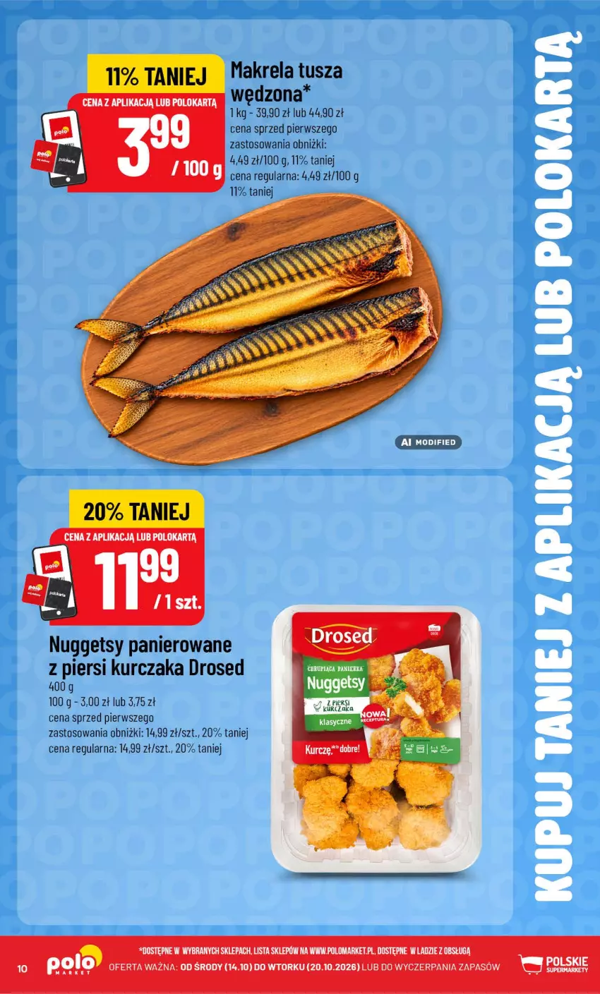 Gazetka promocyjna PoloMarket - Kupuj taniej od 14.10 - ważna 14.10 do 20.10.2026 - strona 10 - produkty: Kurczak, Tusz
