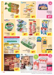 Gazetka promocyjna Carrefour - Gazetka Market - Gazetka - ważna od 07.08 do 07.08.2021 - strona 12 - produkty: Serek wiejski, Ser, Por, Gra, Danone, Twaróg, Piątnica, Rama, Jaja, Jogurt, Actimel, Serek homogenizowany, Dr. Oetker, Serek, Pizza, Margaryna, Bakoma, Chleb tostowy, Dan Cake, Danio, Chleb, Masło, Mleko