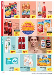 Gazetka promocyjna Carrefour - Gazetka Market - Gazetka - ważna od 07.08 do 07.08.2021 - strona 16 - produkty: Sok, Gra, Płyn do płukania jamy ustnej, Pantene, Papier, Lactacyd, Old Spice, Dezodorant, Kosz, Coca-Cola, Napoje, Tampony, Papier toaletowy, Oranżada, Płyn do płukania, Hellena, Rolki, Napój gazowany, Szampon, Foxy, Płyn do higieny intymnej, Colgate, Napój, O.B., Nestea, Nektar, Hortex, LG
