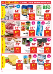 Gazetka promocyjna Carrefour - Gazetka Market - Gazetka - ważna od 07.08 do 07.08.2021 - strona 4 - produkty: Kurczak, Lubella, Hummus, Ser, Mus, Papier, Oliwki, Bell, Tablet, Karkówka wieprzowa, Pasta warzywna, Papier toaletowy, Pesto, Mąka, Bella, Zmywarki, Mintaj, Herbata, Napój, Tabletki do zmywarki, Herbata owocowa