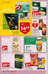 Gazetka promocyjna Auchan - Megapromocje są w cenie Supermarkety - Gazetka - ważna od 18.05 do 18.05.2022 - strona 12 - produkty: Gin, Cukier, Sati, Chipsy, Kawa mielona, Kawa, Herbata czarna, Crunchips, Owoce, Cukier trzcinowy, Herbata, Fa