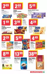 Gazetka promocyjna Spar - EuroSpar - Gazetka - ważna od 09.07 do 09.07.2025 - strona 13 - produkty: Piec, Torebka, Ciastka, Krakus, Kupiec, Prince Polo, Cukier, Kawa ziarnista, Beskidzki, Wafelek, Kawa mielona, Kawa, Chrupki, Wawel, Wafle, Bajgle, Lipton, Prima, Popcorn, Baton, Lorenz, Monster Munch, Aksam, Cukierki, Jacobs, Herbata, Krakuski, Biszkopty, Milka