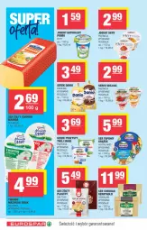 Gazetka promocyjna Spar - EuroSpar - Gazetka - ważna od 09.07 do 09.07.2025 - strona 4 - produkty: Ser topiony, Serek wiejski, Serek puszysty, Jogurt naturalny, Cheddar, Top, Ser, Gra, Danone, Piątnica, Zott, Jogurt, Serek, Hochland, Danio, Twój Smak
