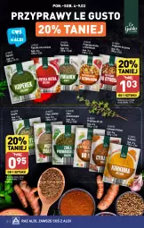 Gazetka promocyjna Aldi - Pełna oferta - Gazetka - ważna od 09.03 do 09.03.2024 - strona 24 - produkty: Papryka, Przyprawy, Pieprz, Bazyl, Bazylia, Gyros